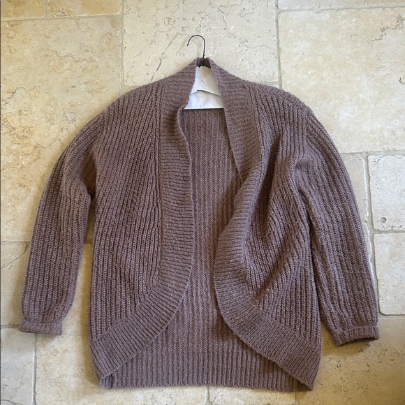 Collection B Taupe Women's Cardigan - Picture 1 of 4